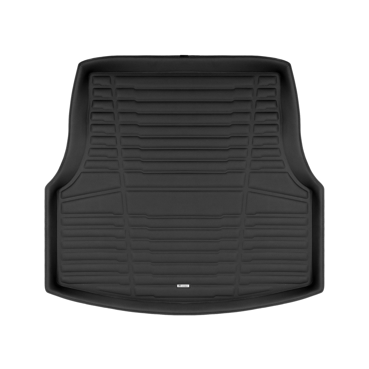 A set of black TuxMat trunk mats for Genesis G80 models.