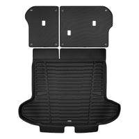 Black / Trunk Mats Only / T2D3 - SuperTrunk - Without Subwoofer Only - Complete Back Seat & Trunk Coverage ($153.60)