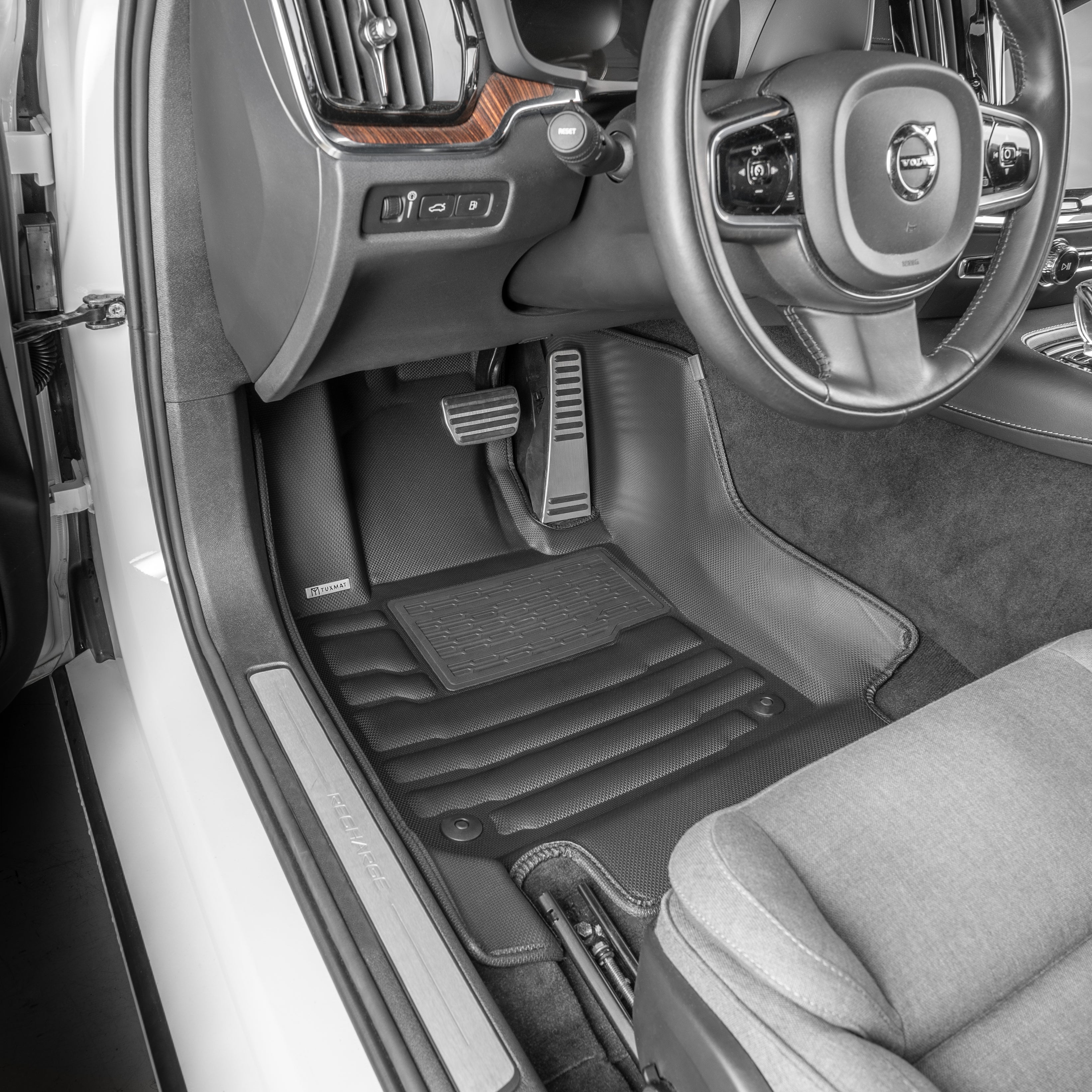 2019-2026 Volvo V60 Recharge Custom-Fit Mats – TuxMat.com