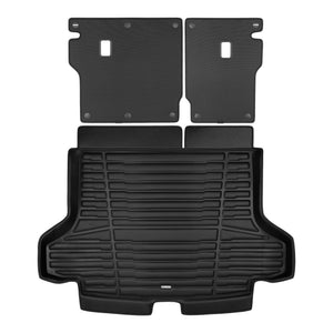 A set of black TuxMat trunk mats for Honda HR-V models.