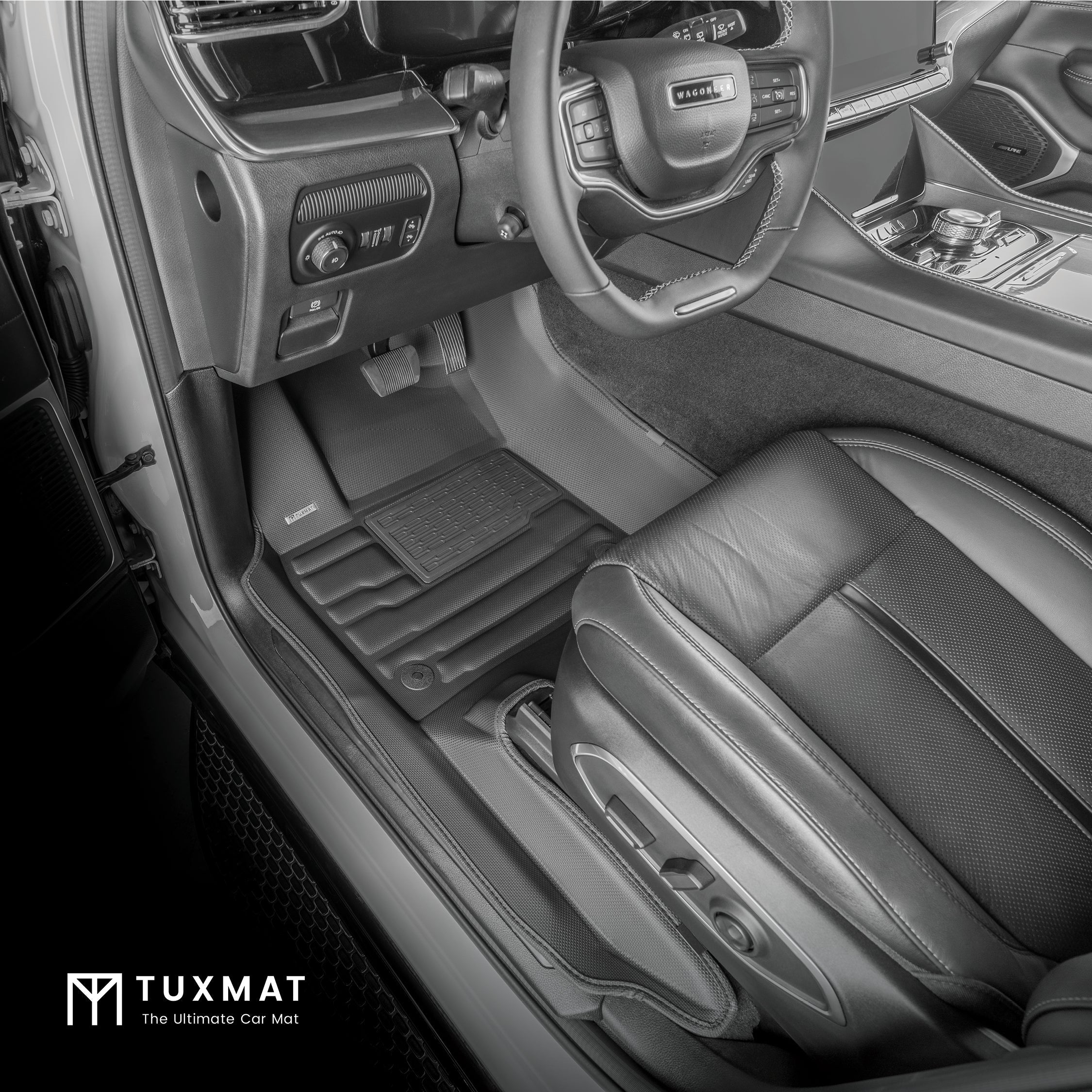 Full Mats for 2022-2026 Jeep Grand Wagoneer 8-Seater – TuxMat.com