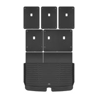 Black / Trunk Mats Only / TED6 - SuperTrunk - Complete Back Seat & Trunk Coverage ($175.80)