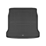 A set of black TuxMat trunk mats for Hyundai Ioniq 6 models.