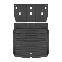 Black / Trunk Mats Only / T1D4 - Top Level SuperTrunk - Complete Back Seat & Trunk Coverage ($153.60)