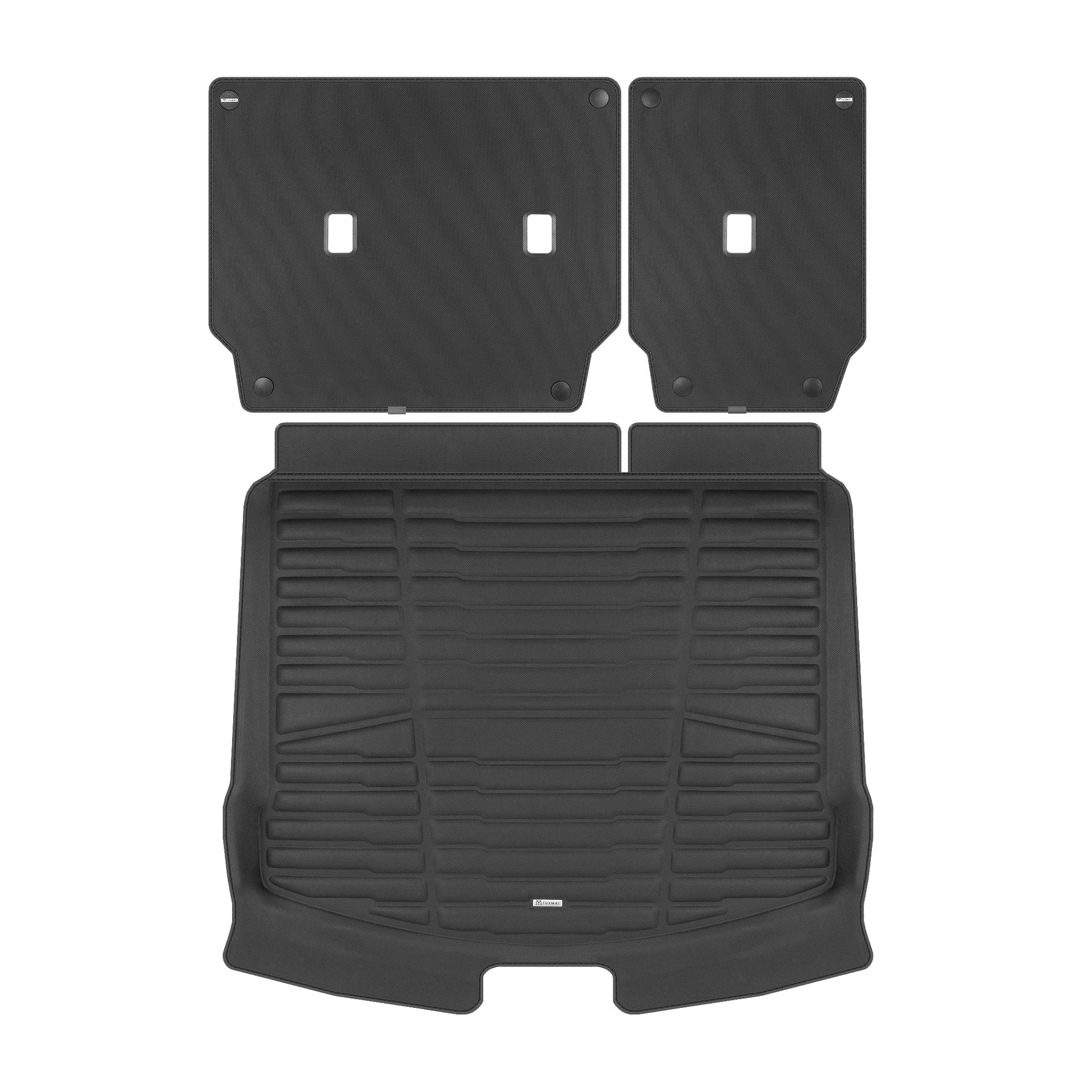 Autohai TPE Floor Mats For 2020-2025 Lincoln Corsair – 3-Piece Black Set (No Plug-In Hybrid)