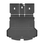 A set of black TuxMat trunk mats for Lexus RX models.