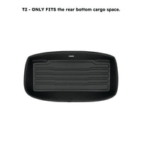 Black / Trunk Mats Only / T2 - Bottom Level Trunk Only ($129.50)