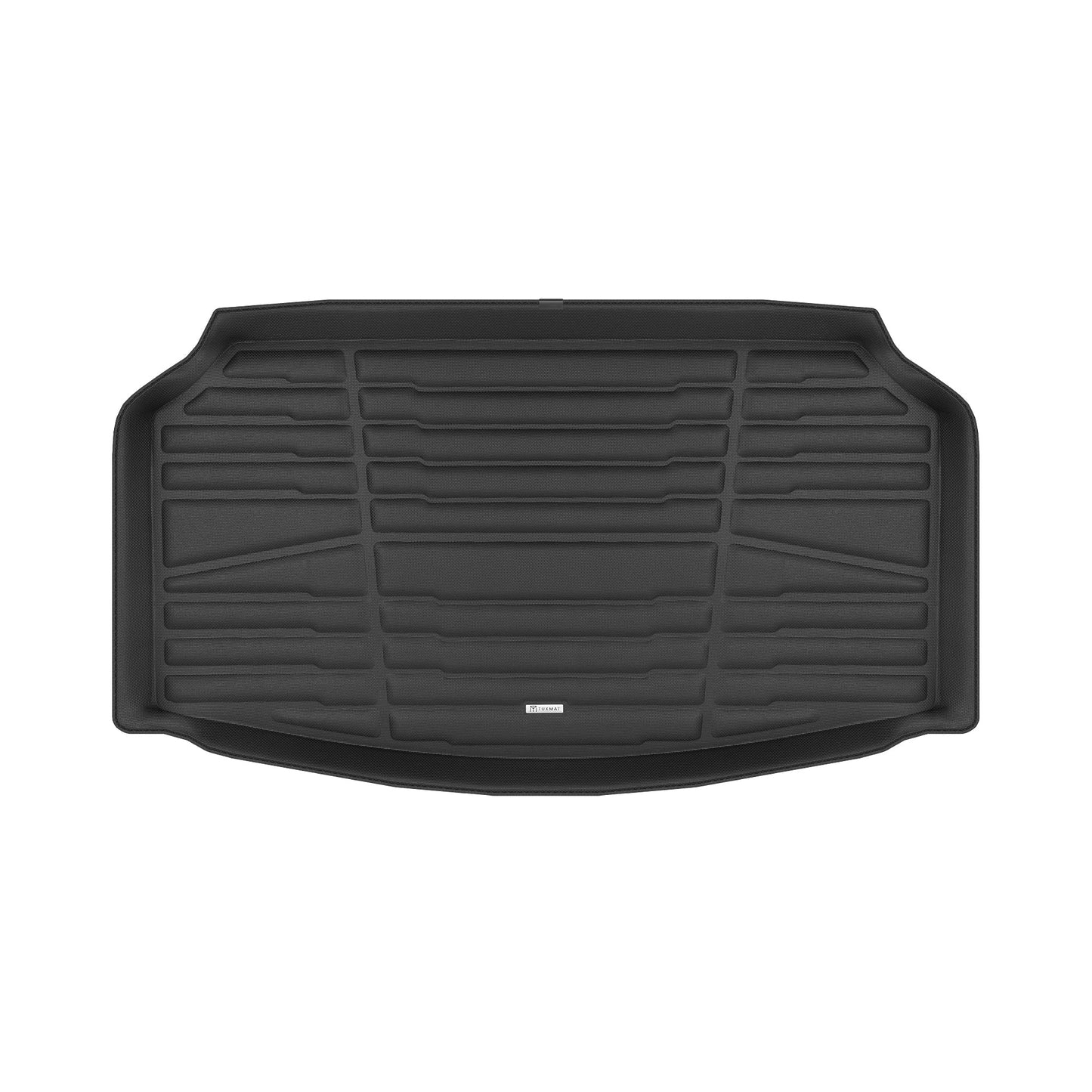A set of black TuxMat trunk mats for Genesis G80 models.