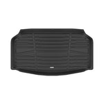 A set of black TuxMat trunk mats for Genesis G80 models.