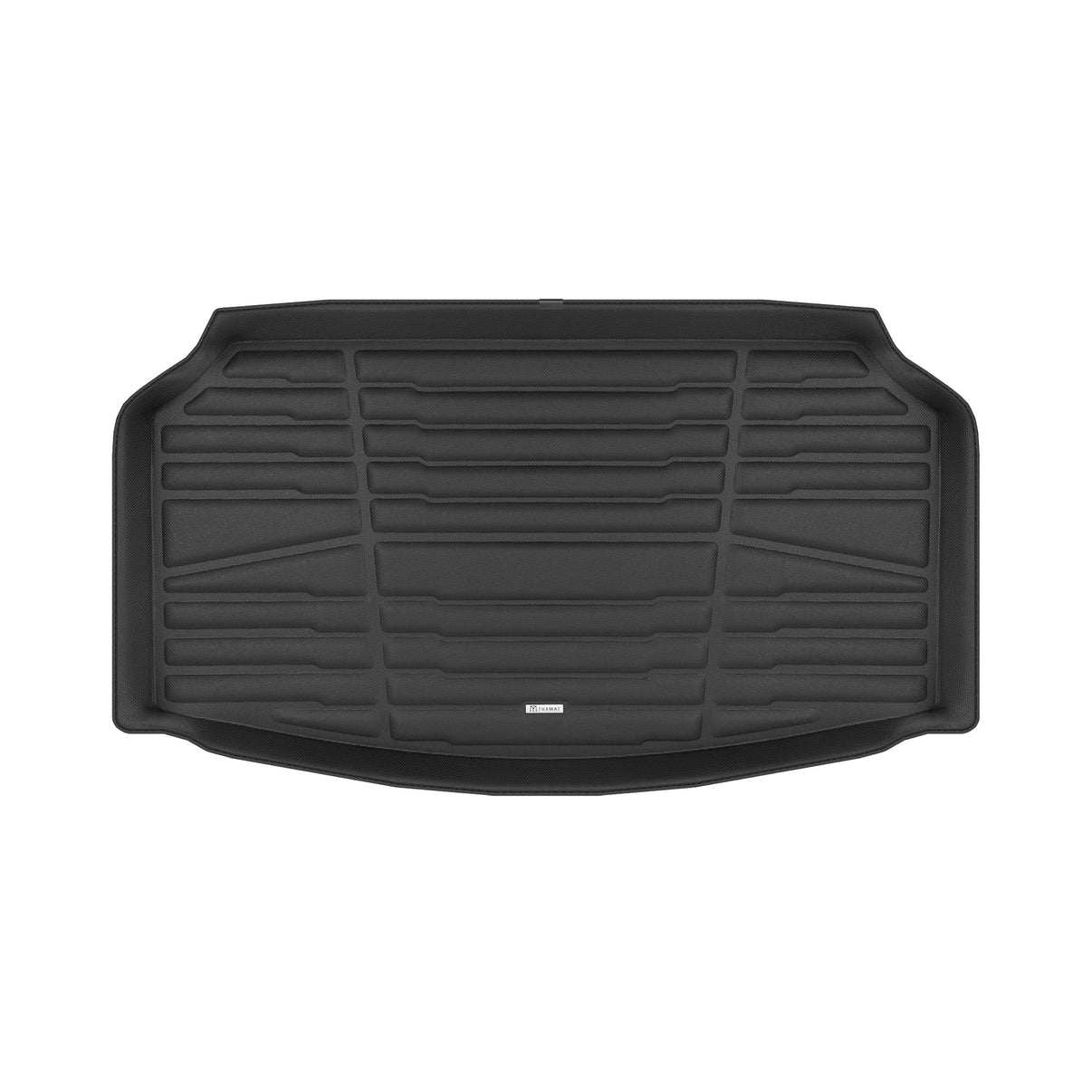 A set of black TuxMat trunk mats for Genesis GV80 models.