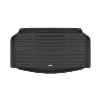 A set of black TuxMat trunk mats for Genesis GV80 models.