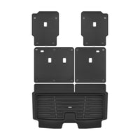 Black / Trunk Mats Only / TED5 - SuperTrunk - Complete Back Seat & Trunk Coverage ($175.80)