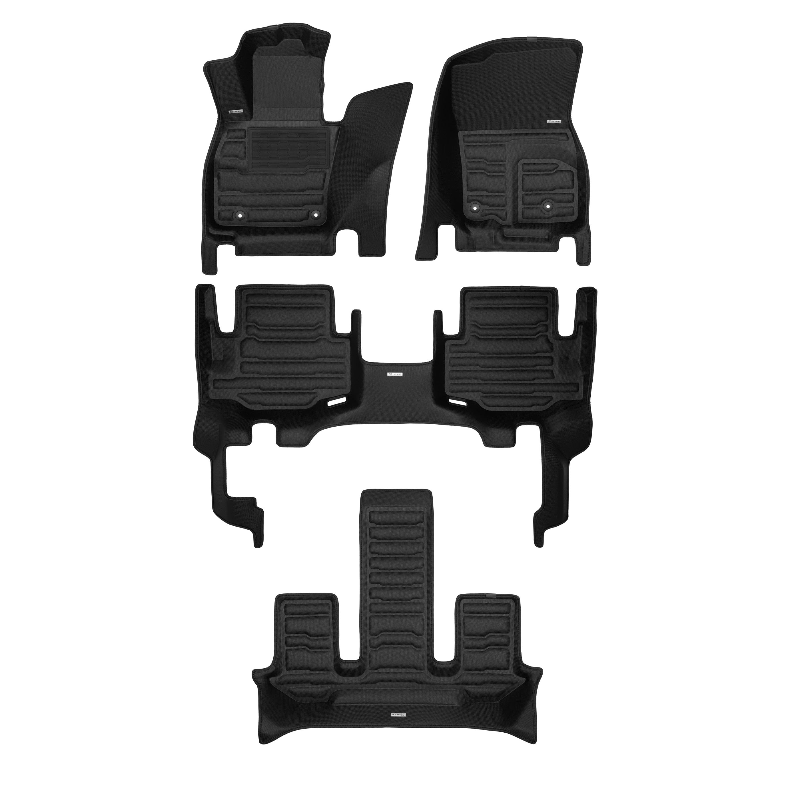 Full-Coverage Mats for 2024-2026 Mazda CX-90 7-Seater PHEV
