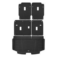 Black / Trunk Mats Only / TED5 - SuperTrunk - Complete Back Seat & Trunk Coverage ($175.80)