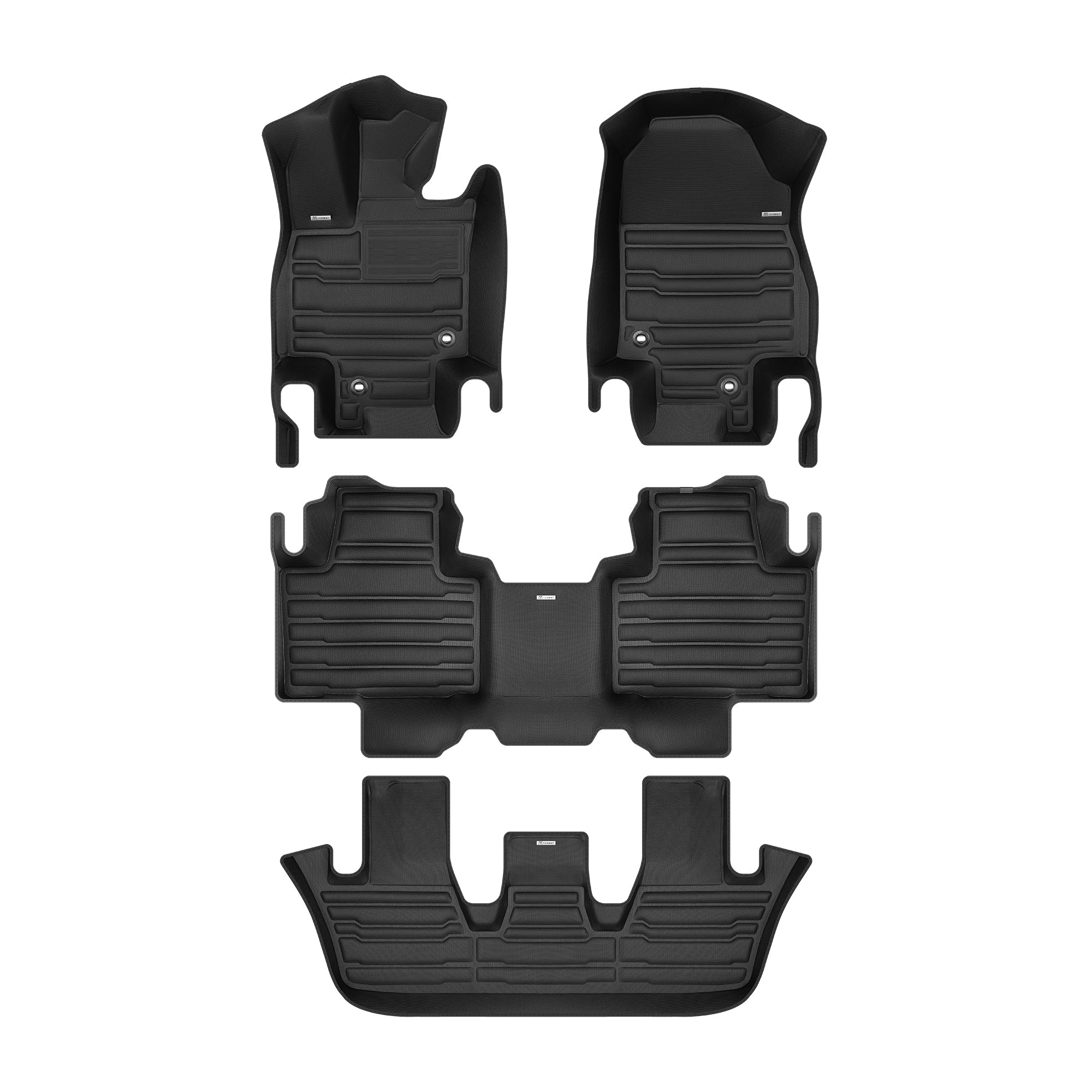 Full Mats for 2024-2026 Toyota Grand Highlander 8-Seater - TuxMat.com