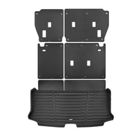 Black / Trunk Mats Only / T2ED5 - SuperTrunk - With Subwoofer - Complete Back Seat & Trunk Coverage ($175.80)