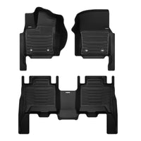 Black / Floor Mats Only / 1st & 2nd Rows ($229.80)