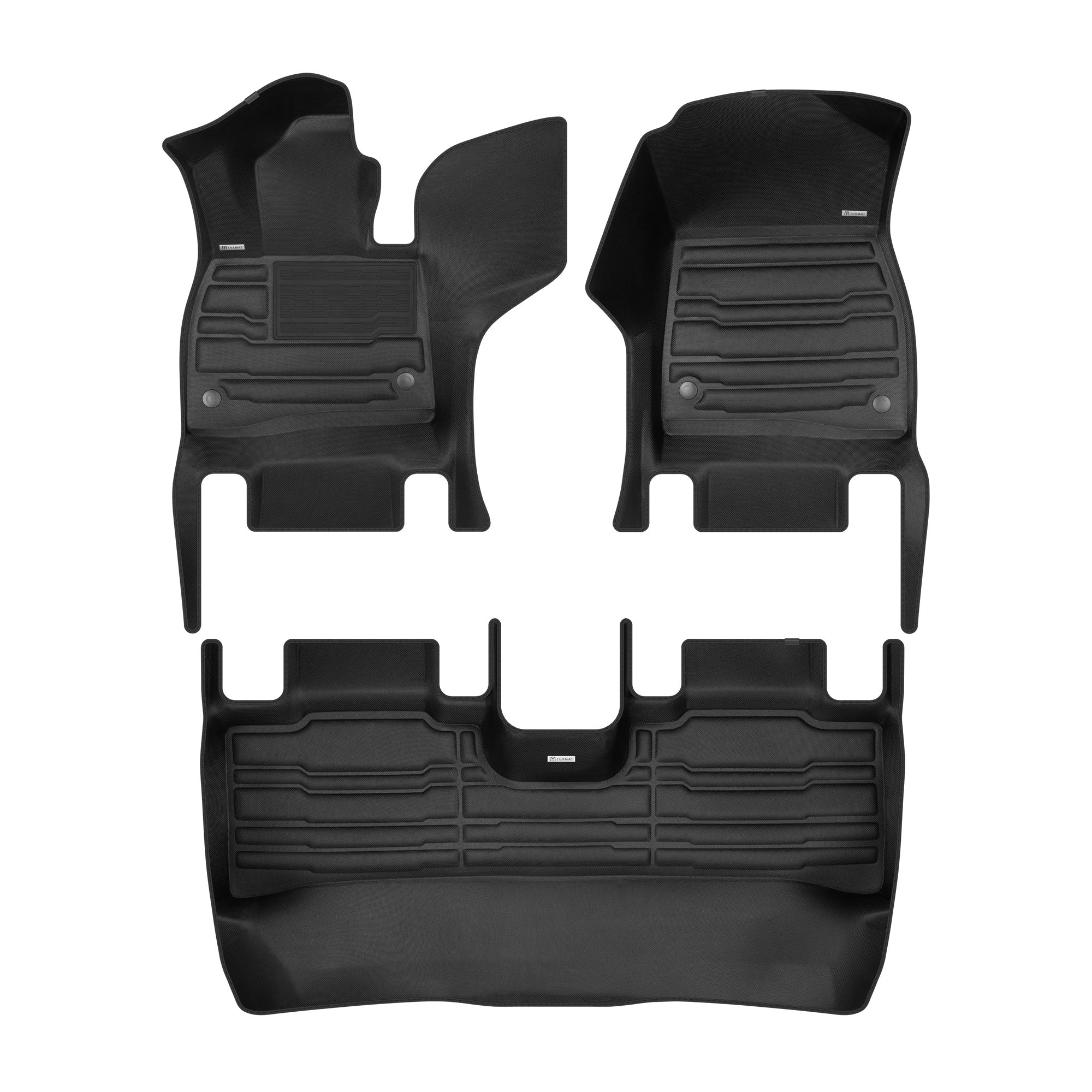 TuxMat Custom Floor Mats For Mercedes-Benz A-Class (2019-2025) – Maximum Coverage All-Weather Liners – 1st & 2nd Row Set - View #7