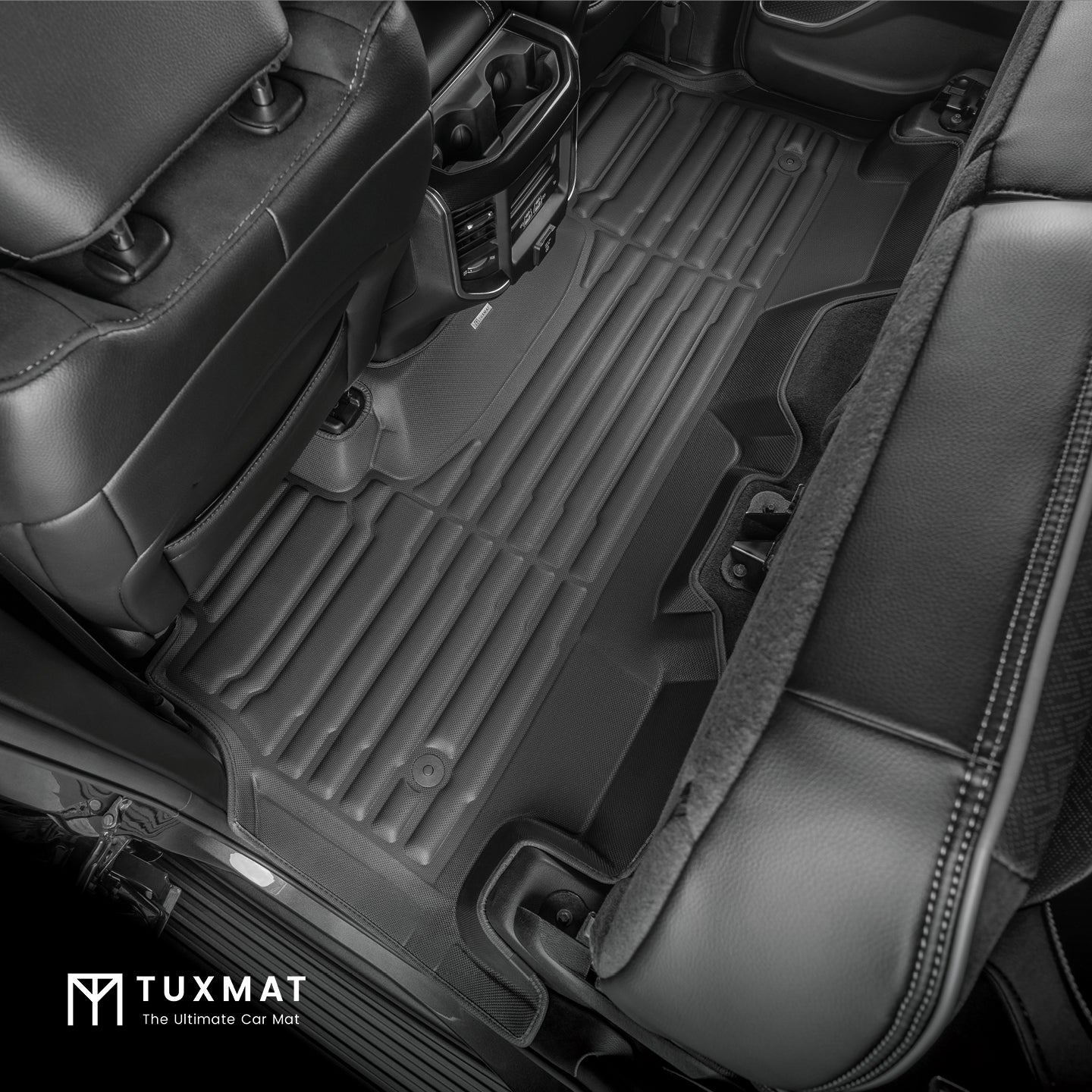 SMARTLINER Custom Fit Floor Mats For 2009-2012 Dodge Ram 1500 Quad Cab – Black 2-Row Set