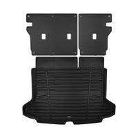 Black / Trunk Mats Only / TD3 - SuperTrunk - Complete Back Seat & Trunk Coverage ($153.60)