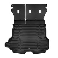 Black / Trunk Mats Only / T2D3 - SuperTrunk - With Subwoofer Only - Complete Back Seat & Trunk Coverage ($153.60)