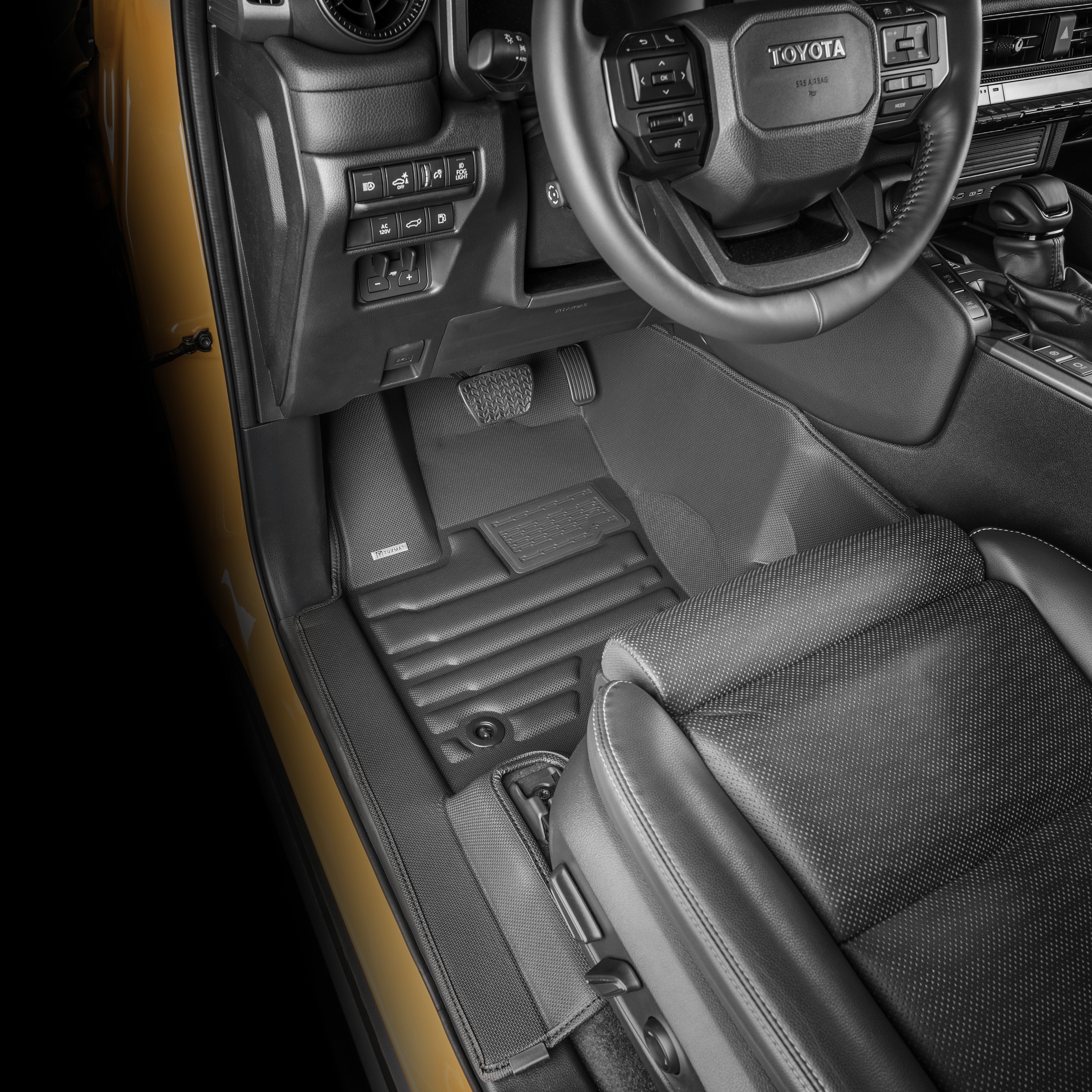 Full-Coverage Mats for 2024-2027 Toyota Land Cruiser – TuxMat.com