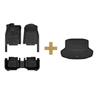 Black / The Complete Set / 1st & 2nd Rows + Trunk Complete Coverage ($359.30)