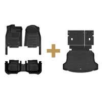 Black / The Complete Set / 1st & 2nd Rows + SuperTrunk Complete Coverage - Without Subwoofer ($383.40)