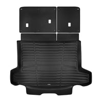 Black / Trunk Mats Only / TD3 - SuperTrunk - Complete Back Seat & Trunk Coverage ($153.60)