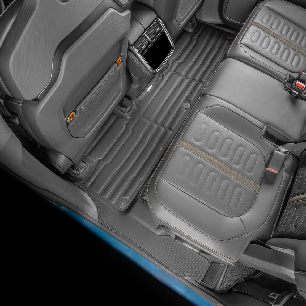 Full-Coverage Mats for 2025-2027 Rivian R1S 7-Seater – TuxMat.com