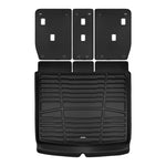 A set of black TuxMat trunk mats for MINI Countryman models.