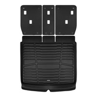 A set of black TuxMat trunk mats for MINI Countryman models.