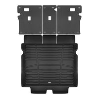 Black / Trunk Mats Only / TD4 - SuperTrunk - Complete Back Seat & Trunk Coverage ($153.60)
