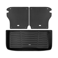 Black / Trunk Mats Only / TD3 - SuperTrunk - Complete Back Seat & Trunk Coverage ($153.60)