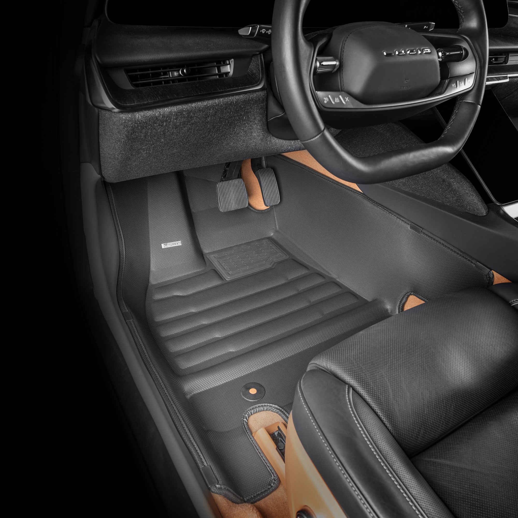 2025-2026 Lucid Air Pure/Touring Custom-Fit Mats – TuxMat.com