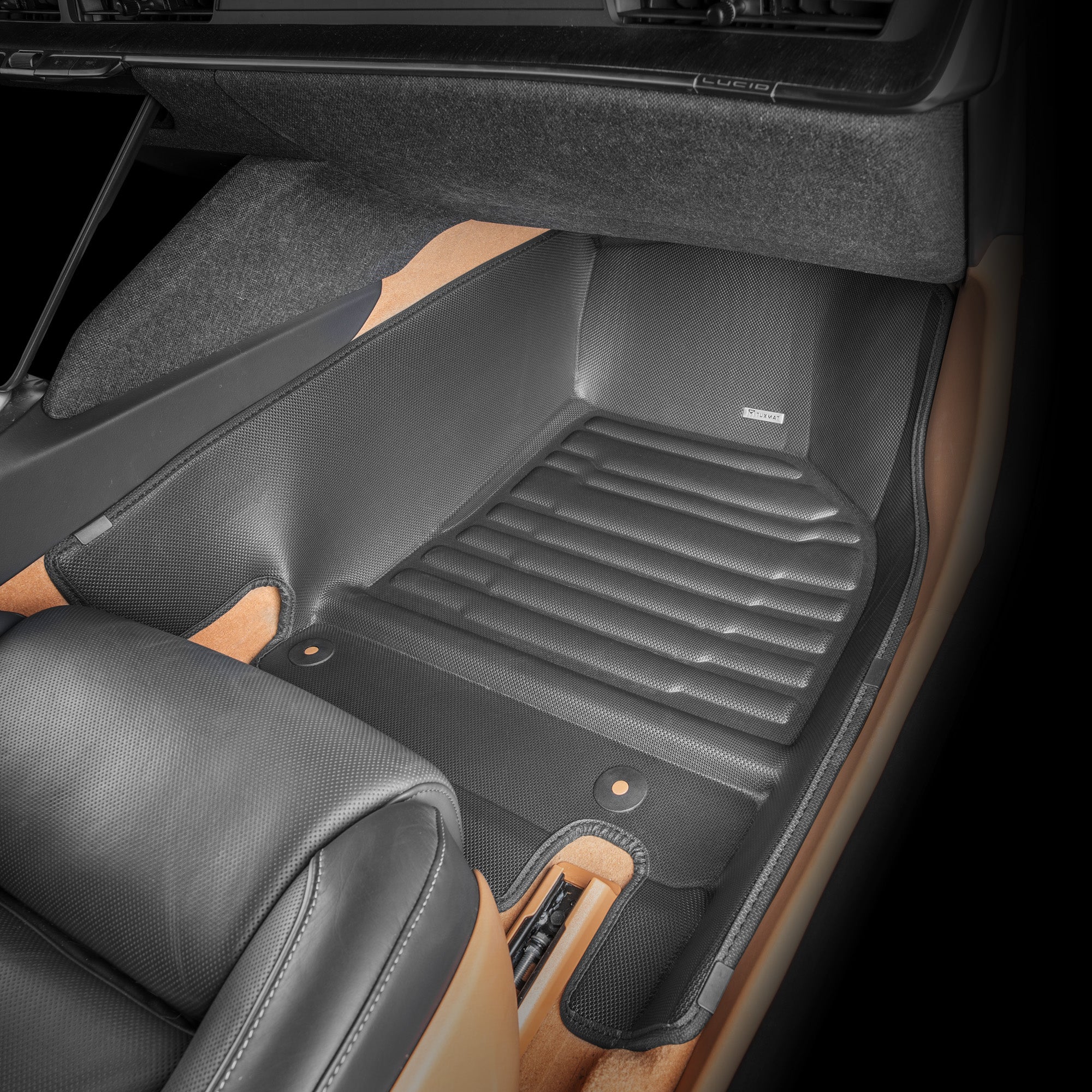 2025-2026 Lucid Air Pure/Touring Custom-Fit Mats – TuxMat.com