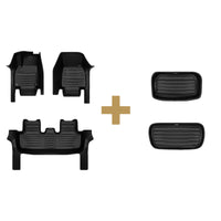 Black / The Complete Set / 1st & 2nd Rows + 2-Piece Trunk Package Complete Coverage - ($359.30)