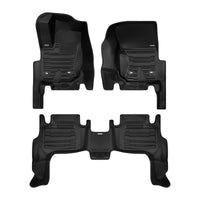 A set of black TuxMat car floor mats for Toyota 4Runner models.