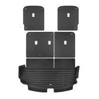 Black / Trunk Mats Only / TED5-1 - SuperTrunk - Powered Third Row Seats - Complete Back Seat & Trunk Coverage ($175.80)