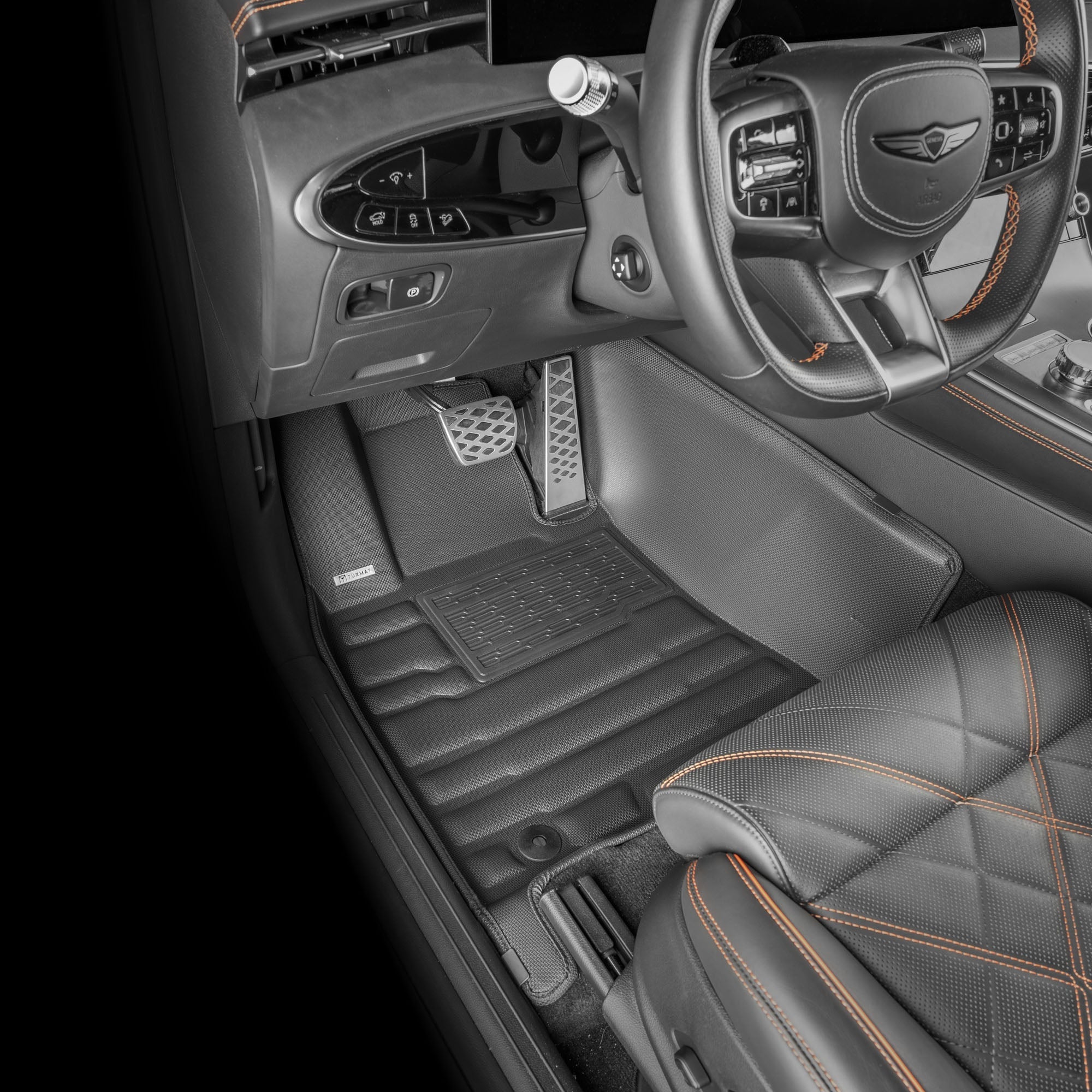 Full-Coverage Mats for 2026 Genesis GV70 Gas – TuxMat.com