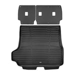 A set of black TuxMat trunk mats for Toyota 4Runner models.