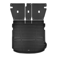 A set of black TuxMat trunk mats for Mercedes-Benz GLC models.