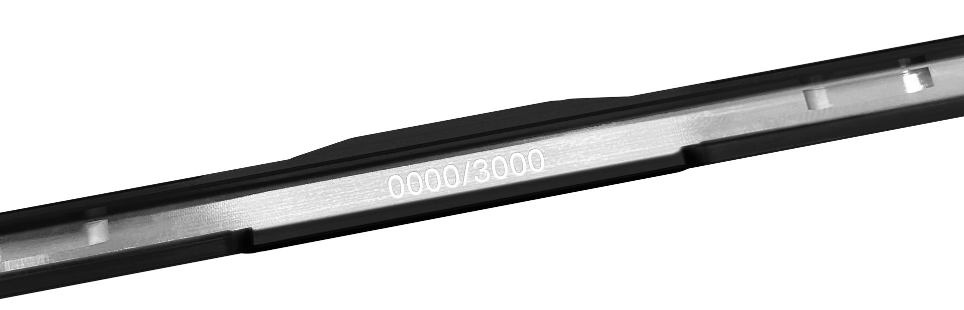 Numbered edition plate