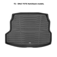 Black / Trunk Mats Only / T2 - Hatchback Trunk Only ($129.50)