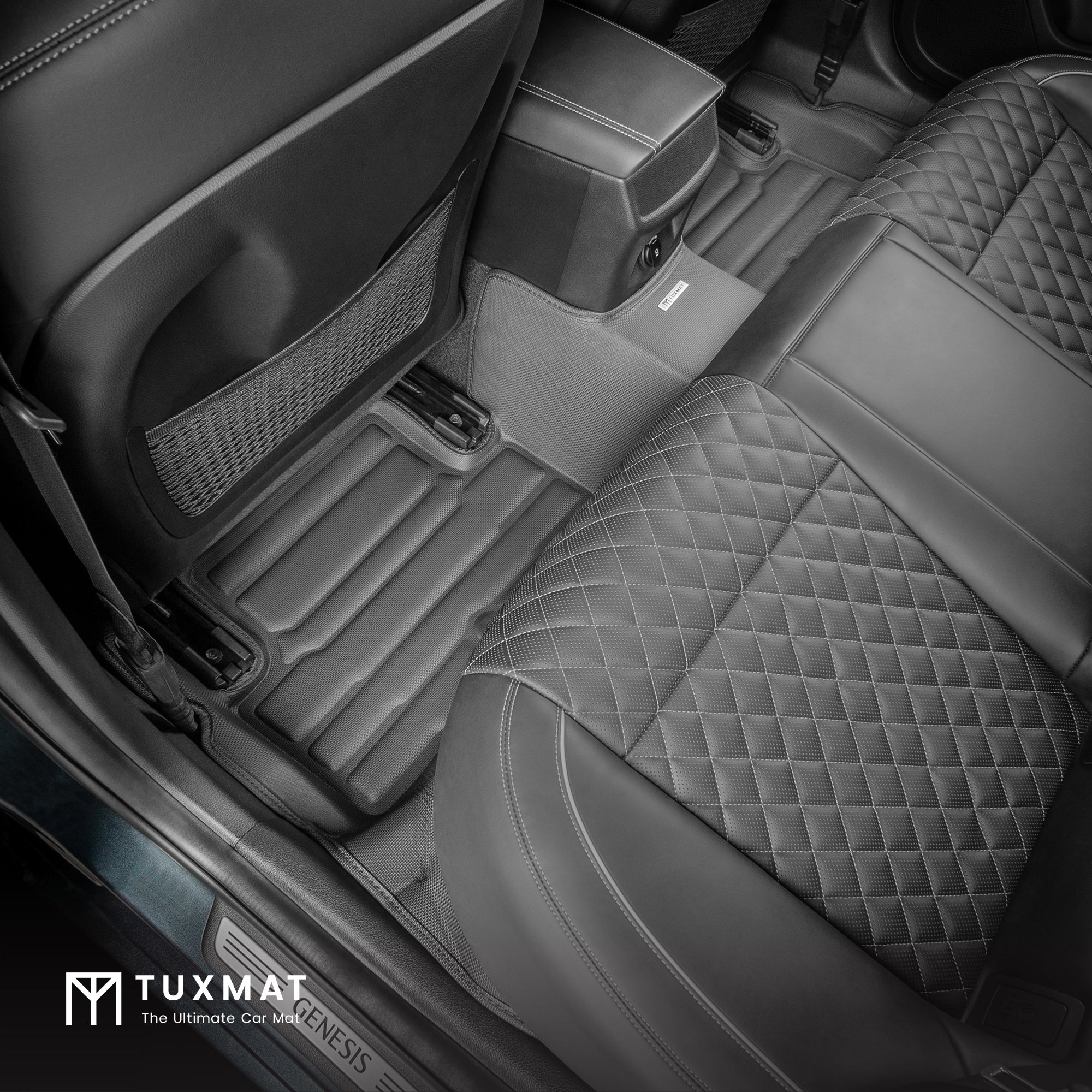 Genesis G70 RWD Custom Car Mats with Max Coverage TuxMat