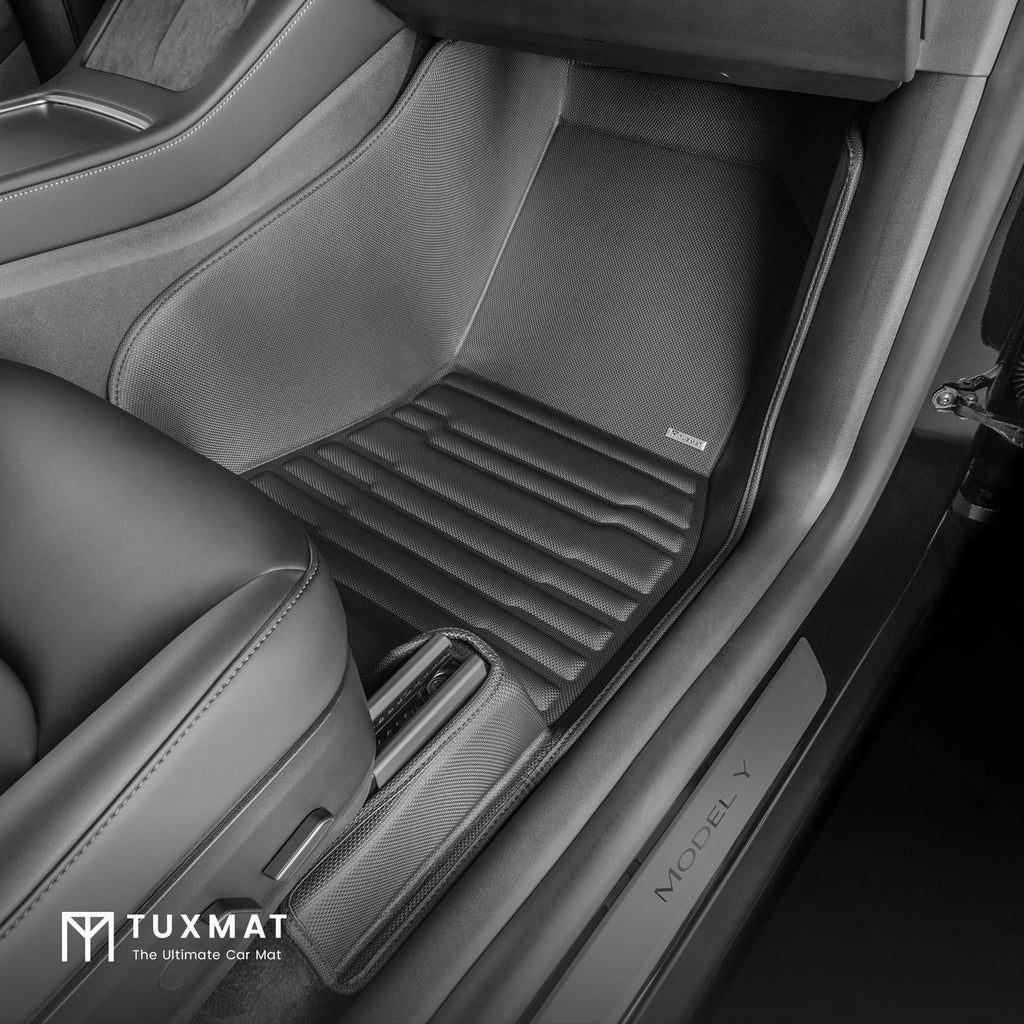 Tesla Model Y Custom Car Mats Extreme Coverage TuxMat