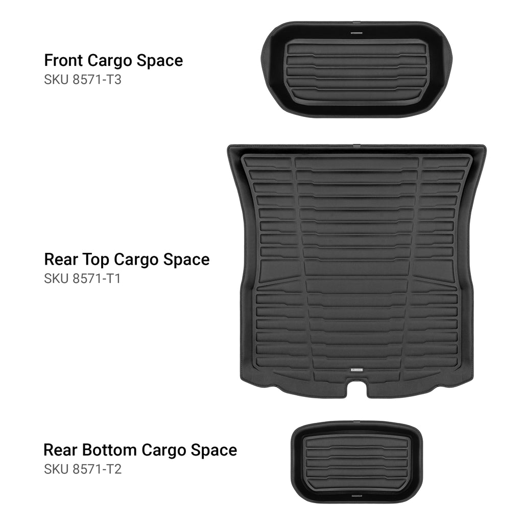 Tesla Model Y Custom Car Mats Extreme Coverage TuxMat
