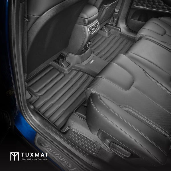 Hyundai Santa Fe Custom Car Mats | Extreme Coverage | TuxMat